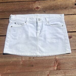 7 for All Mankind Flare Mini Skirt size 30
